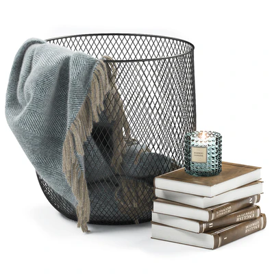 METAL BASKET DECOR 08 — Ver 1