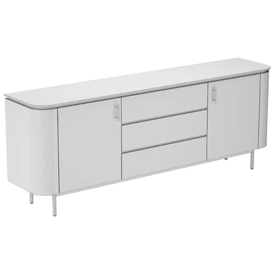 Wood veneer sideboard with doors — Ver 3