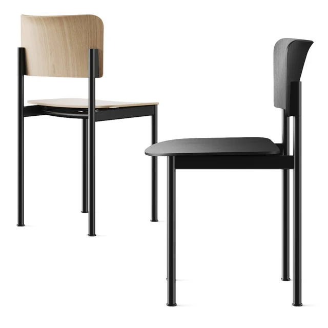 Fredericia Plan 3412 Wooden Seat Chair — Скачать