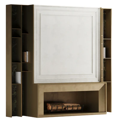 Fireplace — View 3