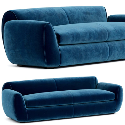 EPÒNIMO Sofa aus Samt mit abnehmbarem Bezug — Вид 1