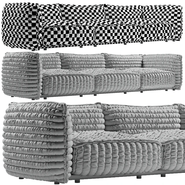 Диван Paper Cloud Moroso — Скачать