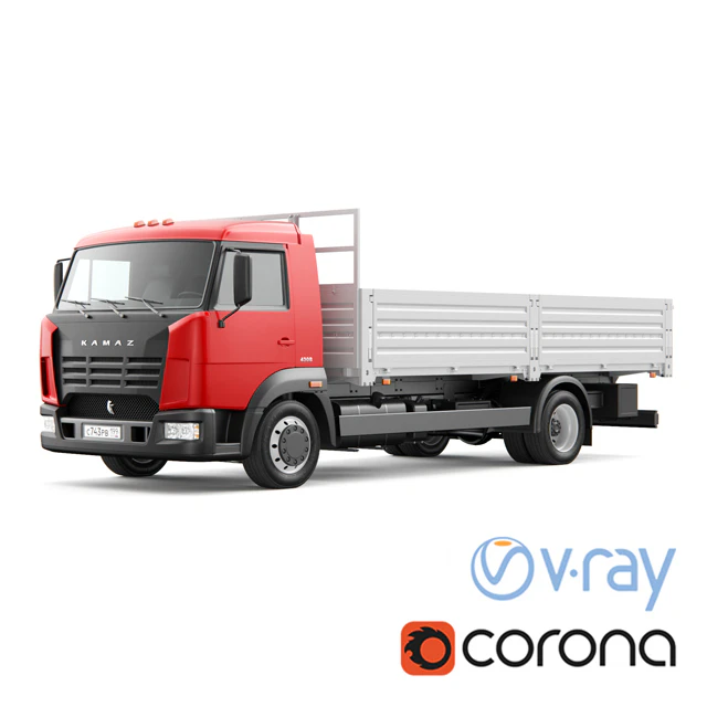 Грузовик КАМАЗ 4308 — Скачать