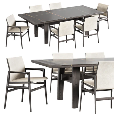 Poliform HOME HOTEL rectangular tables — Ver 1