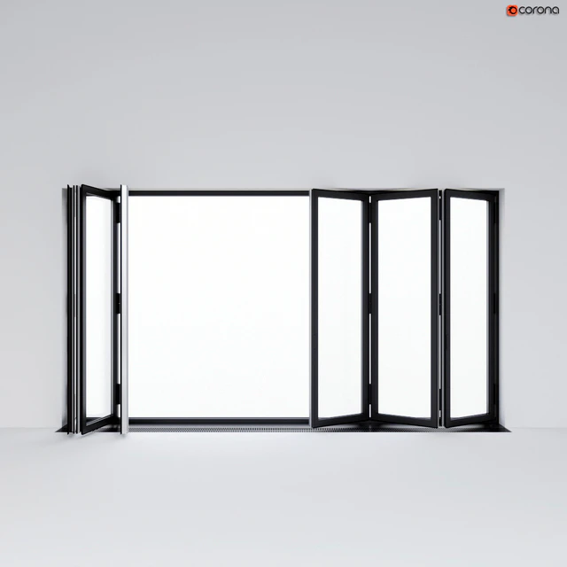 Sliding aluminum window accordion (door) — Descargar