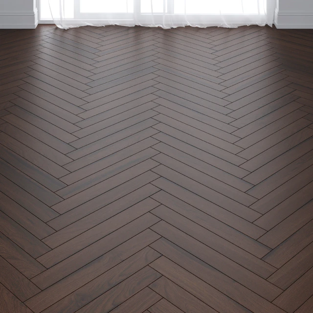 Ebony Oak Wood Parquet Floor in 3 types — Descargar