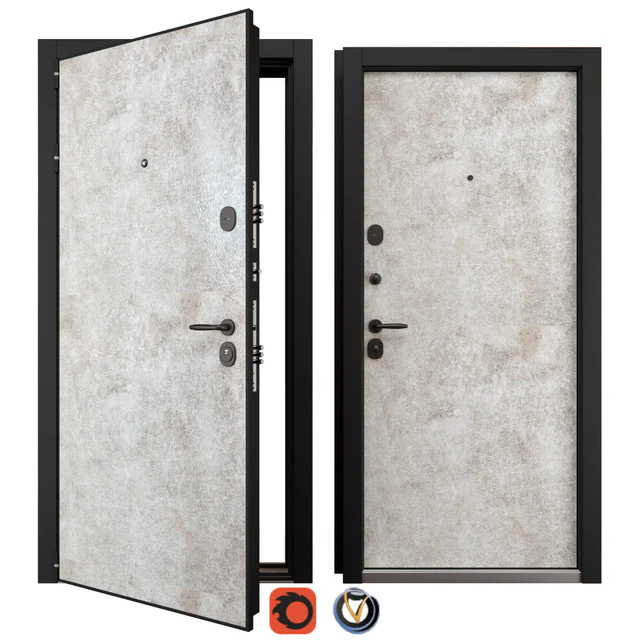 Entrance metal door Newest NT HPL 1 (Holz) — Descargar