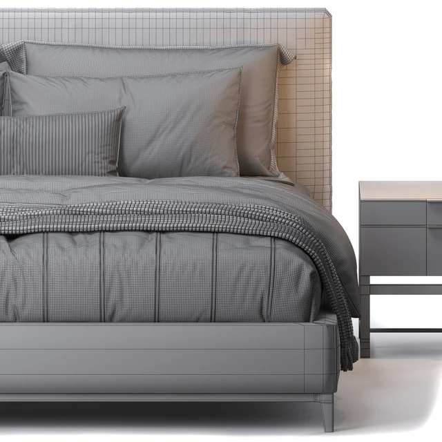 Andersen bed by Minotti — Скачать