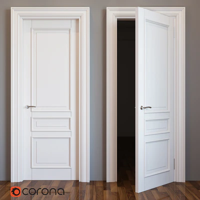 Classic wooden door — Ver 1
