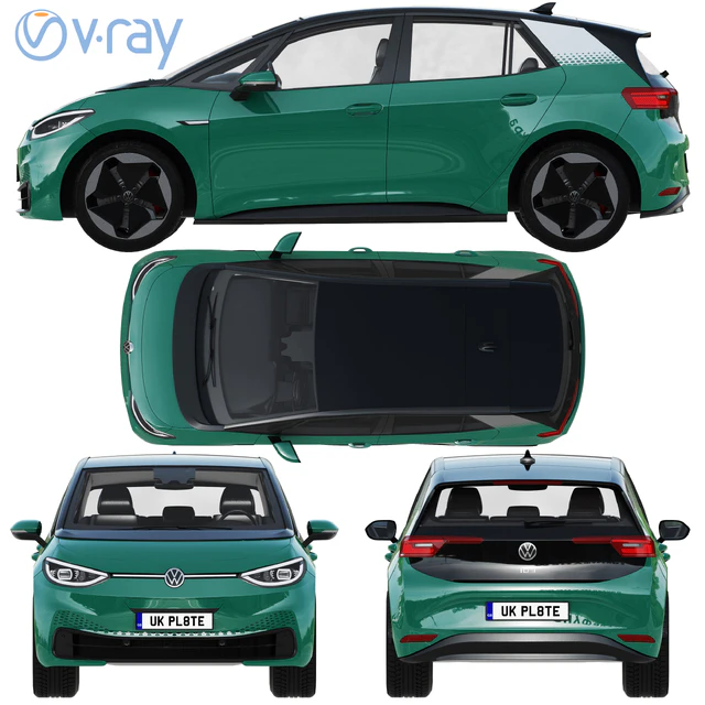 Volkswagen ID3 2021 — Скачать