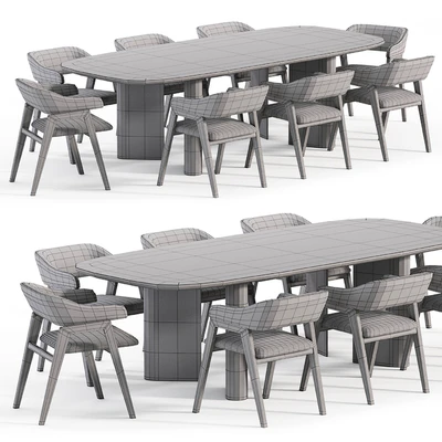 Chelsea chair and Geometric Table — Вид 2