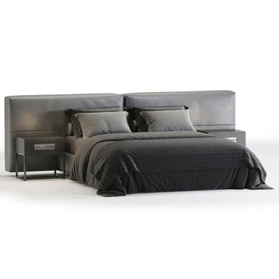 Brera Poliform Bed — Ver 2