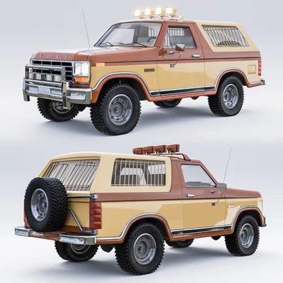 Ford Bronco 1985 — Ver 1