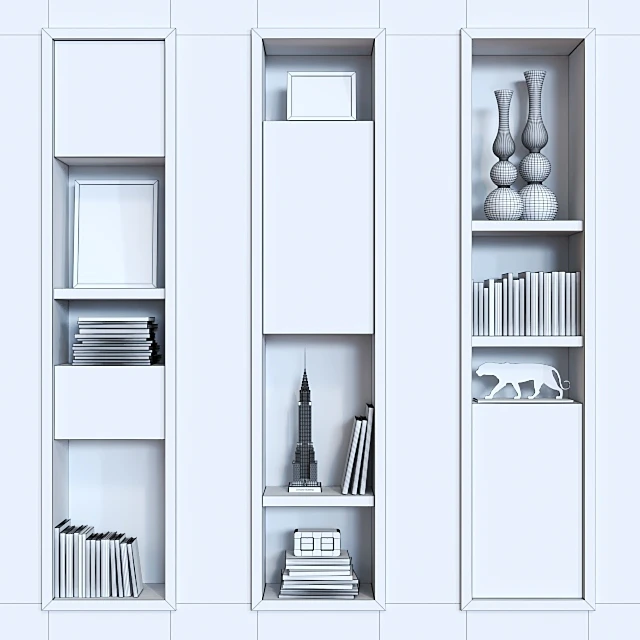 Shelves with decor 6. — Descargar