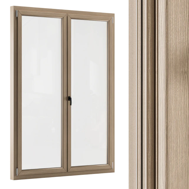Wooden Window Modern - Windows Set 01 — Descargar
