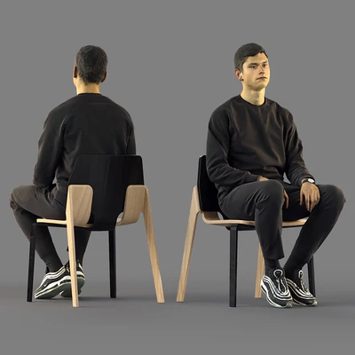 3d scan man 11 — Ver 1