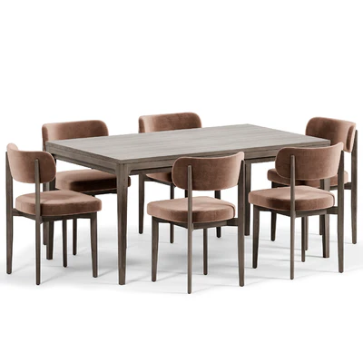 Seam Chair, Yunit Dining Table by Dantone Home — Вид 3