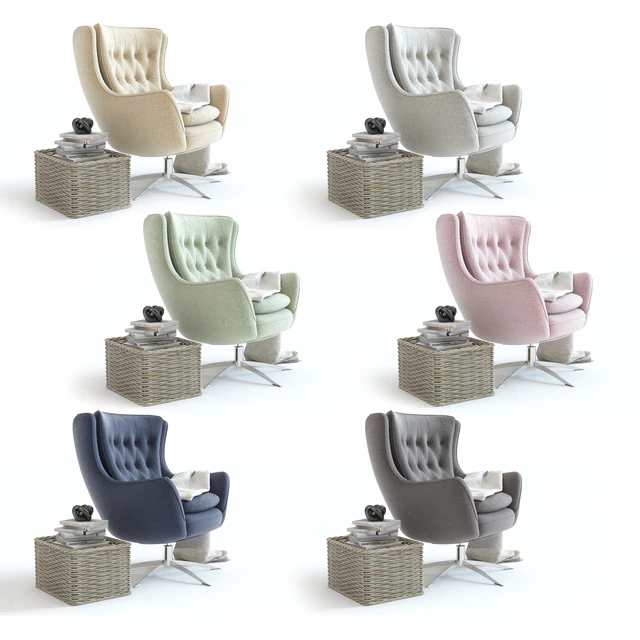 Pottery Barn Wells Armchair — Descargar