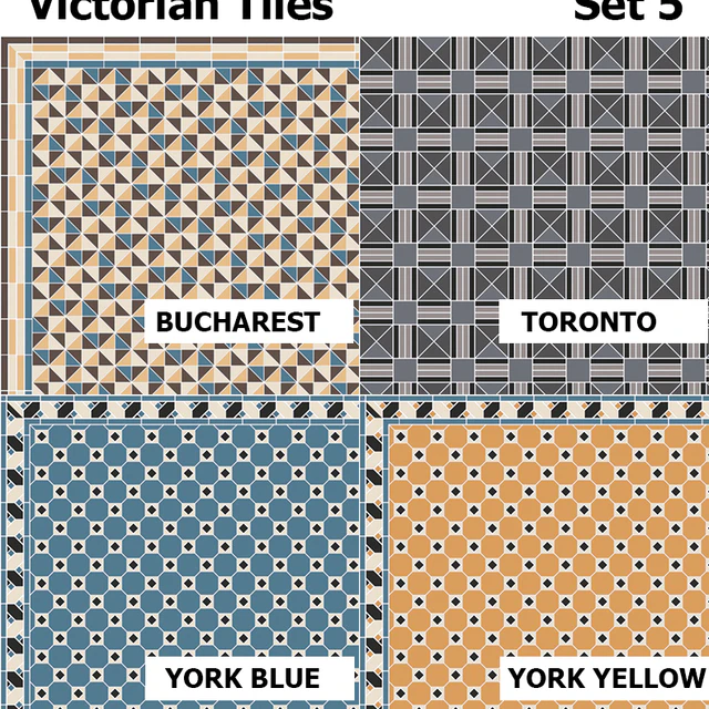Topcer Victorian Tiles Set5 — Descargar