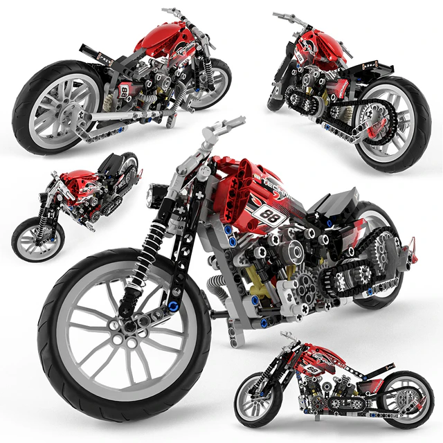 Lego Technic Motorbike Alternative — Descargar