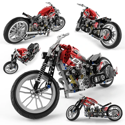 Lego Technic Motorbike Alternative — Ver 1
