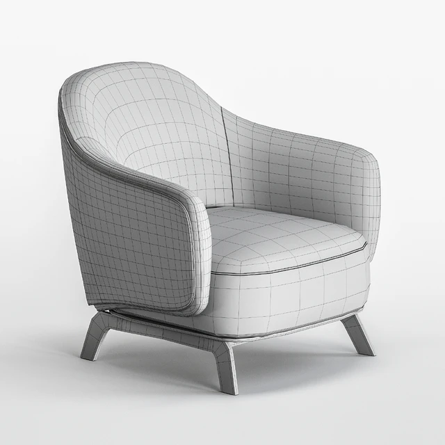 Poliform KAORI Armchair — Скачать