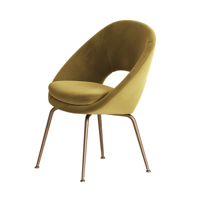 Orb Velvet Dining Chair Westelm — Ver 2