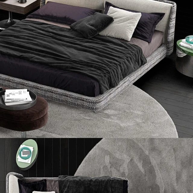 Minotti Spencer Bed — Descargar