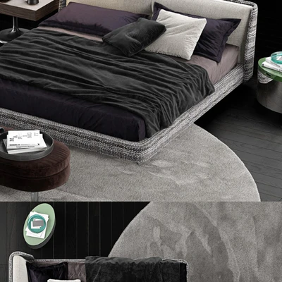 Minotti Spencer Bed — Ver 2