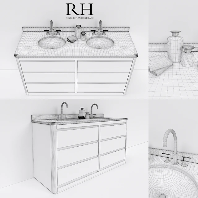RH / Vanity &amp; Sink — Descargar