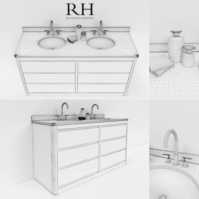RH / Vanity &amp; Sink — Ver 2