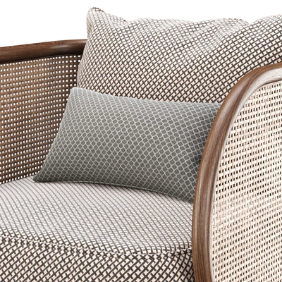Carry rattan dining chair IK12 / Rattan dining chair — Ver 3