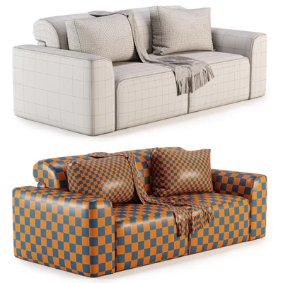 Corner Sofa Baivin Soft Light by Divan — Ver 2