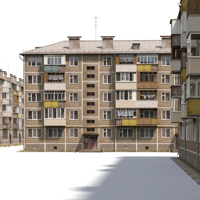 Панельный дом. Серия 1–464 А-15 — Скачать