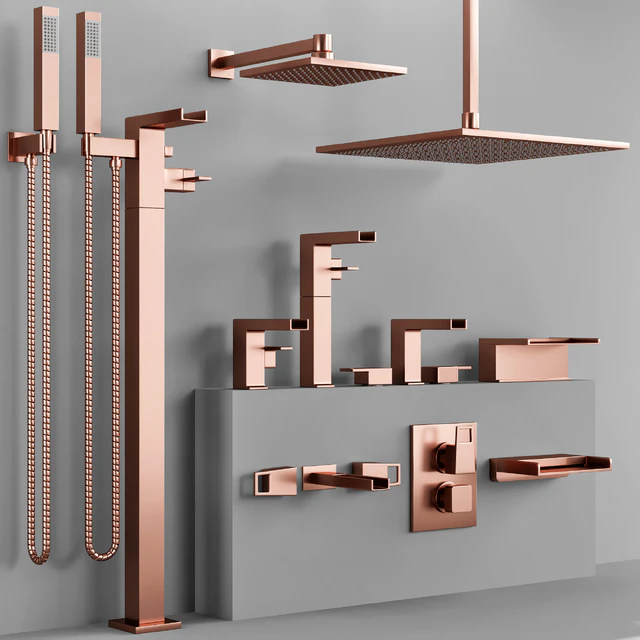 the watermark collection EDGE bathroom faucet set — Скачать