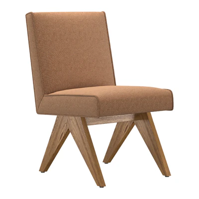 JAKOB FABRIC DINING SIDE CHAIR — Вид 4