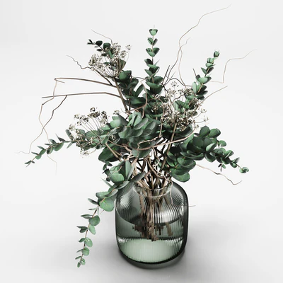 Bouquets in Glass Vase — Вид 2