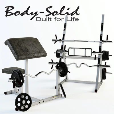 Power bench BodySolid PPB-32X — Ver 1