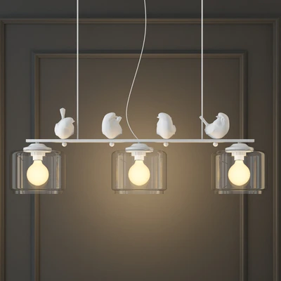 Hanging lamp provence bird pendant line 3 — Вид 1