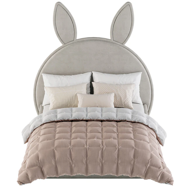 Baby bed with ears — Descargar
