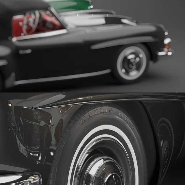 Mercedes-Benz 190 SL + (Corona) — Descargar