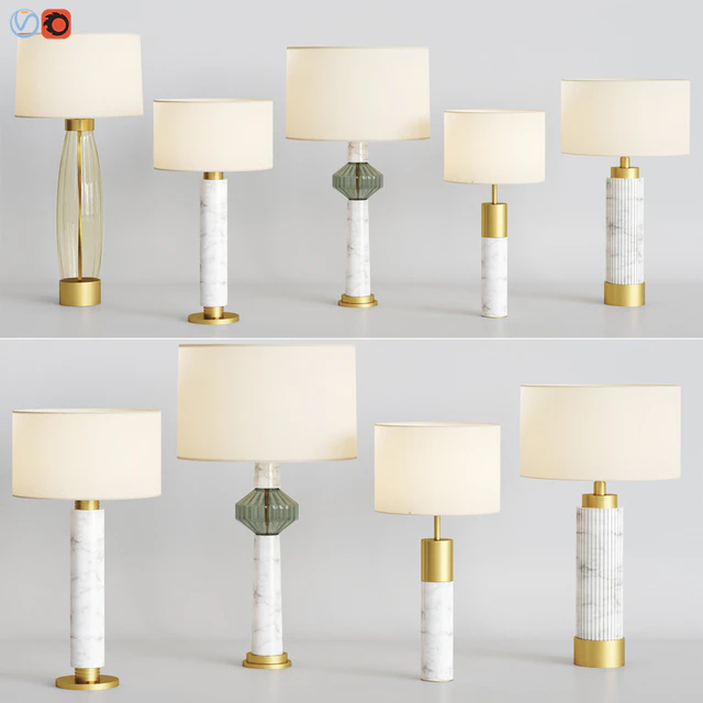 Heathfield Table Lamp Set — Скачать