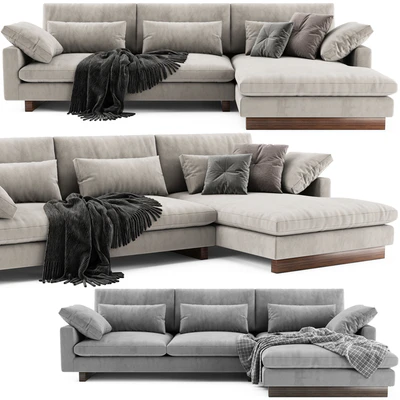 West Elm Harmony Chaise Longue — Ver 1