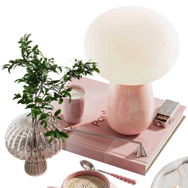 Decorative set ch2 in two colours: Pink\Beige — Скачать