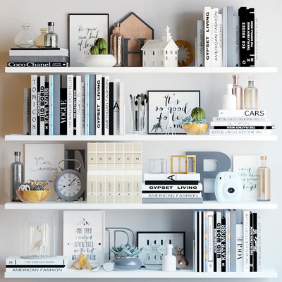Black and white decor set — Вид 1