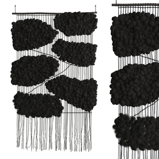 Tapestry Cloud Black by Helen Loom — Descargar