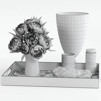 Decorative set for the bathroom. — Ver 2