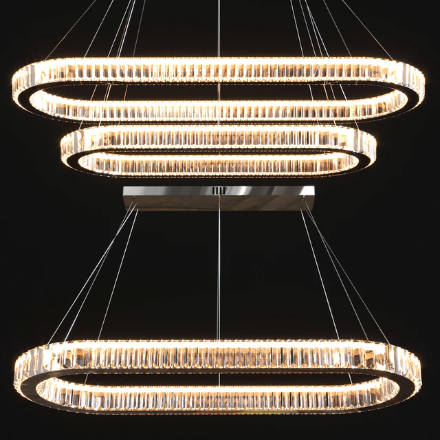 Modern Crystal Long Chandelier — Скачать