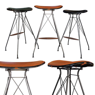 Wire Bar Stool by Overgaard & Dyrman — Вид 1