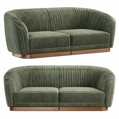 1750 SOFA Oro Patina Brillo by Tecninovainteriors — Вид 1